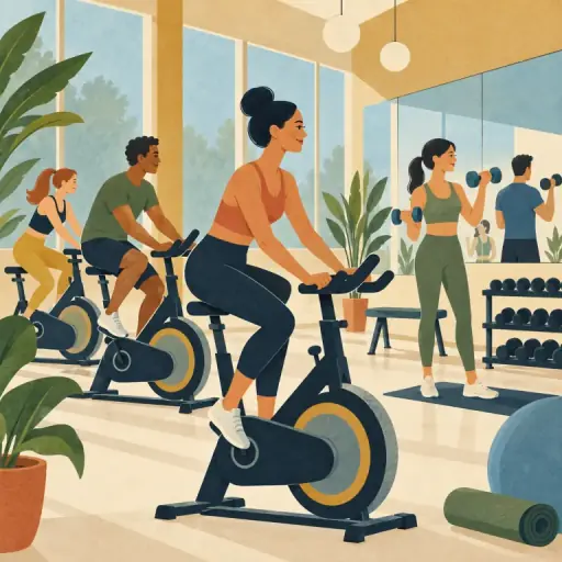 Tranh minh họa từ gym