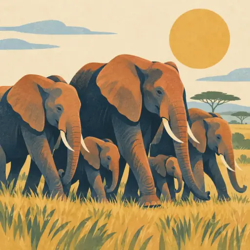 Tranh minh họa từ herd