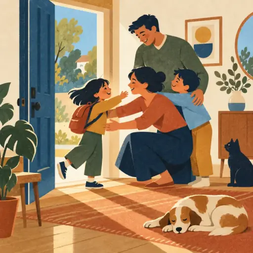 Tranh minh họa từ home