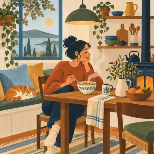 Tranh minh họa từ homely