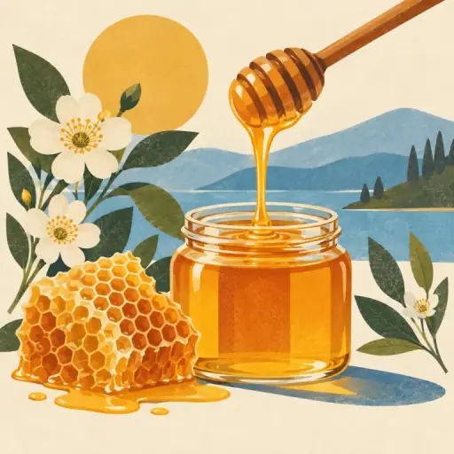 Tranh minh họa từ honey