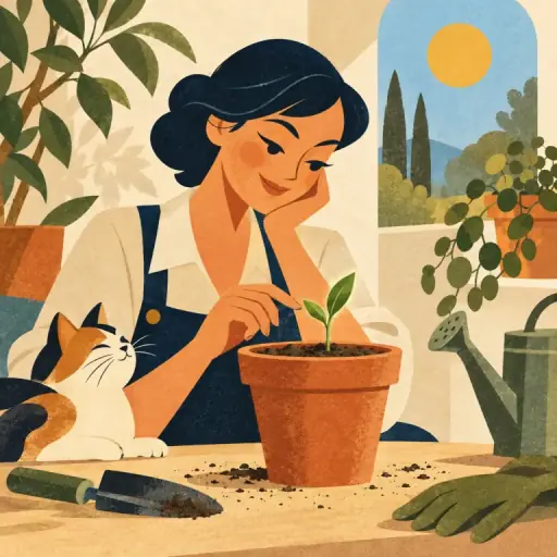 Tranh minh họa từ hopeful