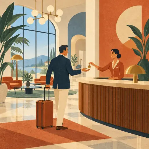 Tranh minh họa từ hotel