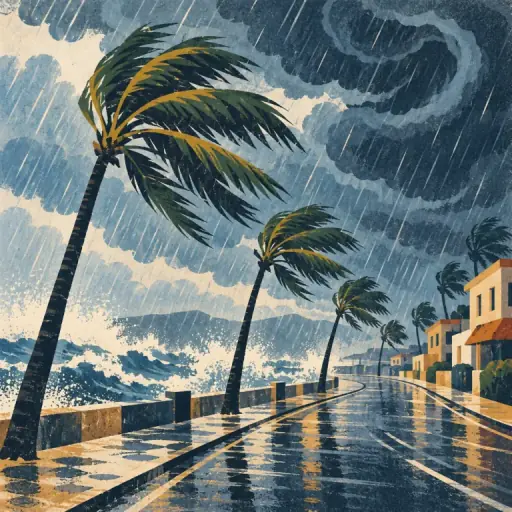 Tranh minh họa từ hurricane