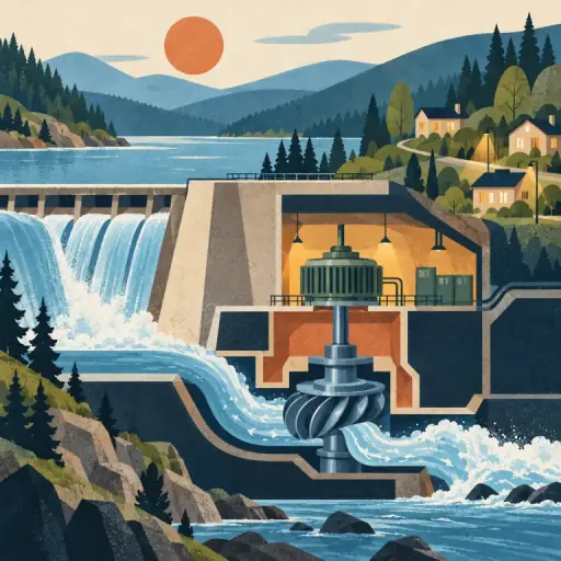 Tranh minh họa từ hydroelectric