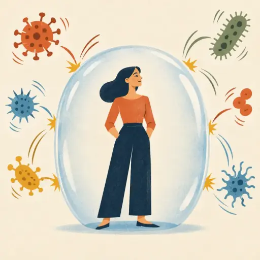 Tranh minh họa từ immune