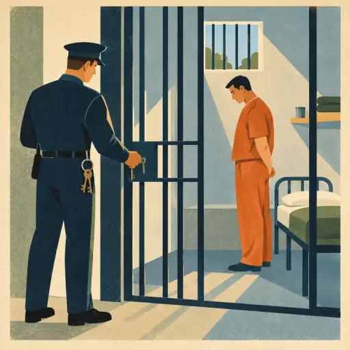 Tranh minh họa từ imprison