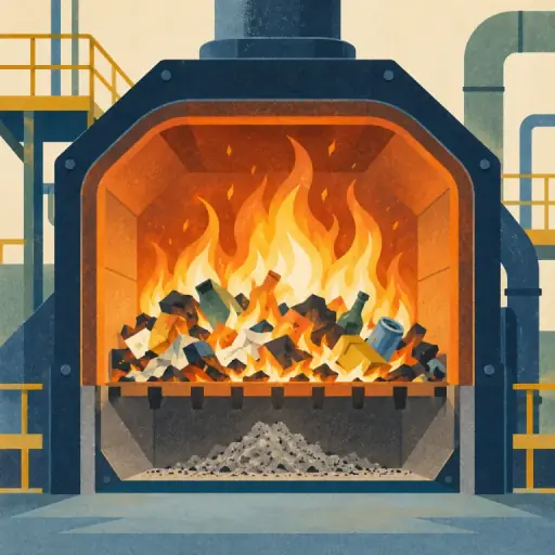 Tranh minh họa từ incineration