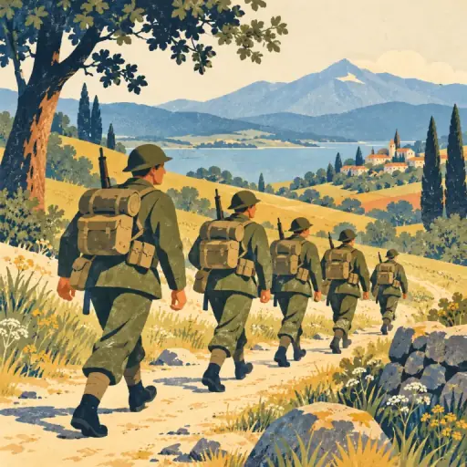 Tranh minh họa từ infantry