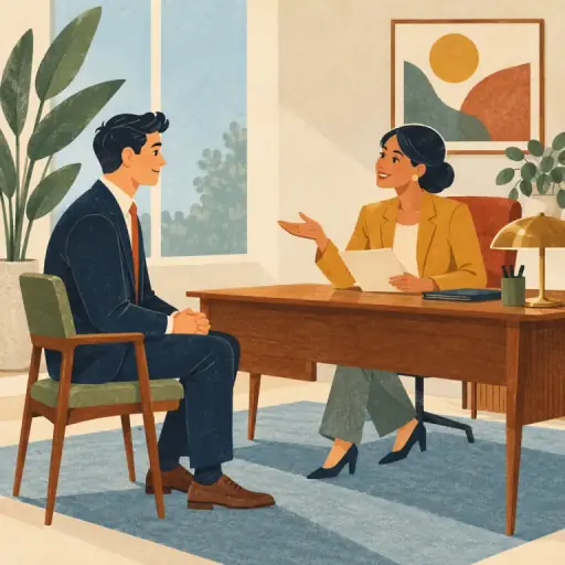 Tranh minh họa từ interview