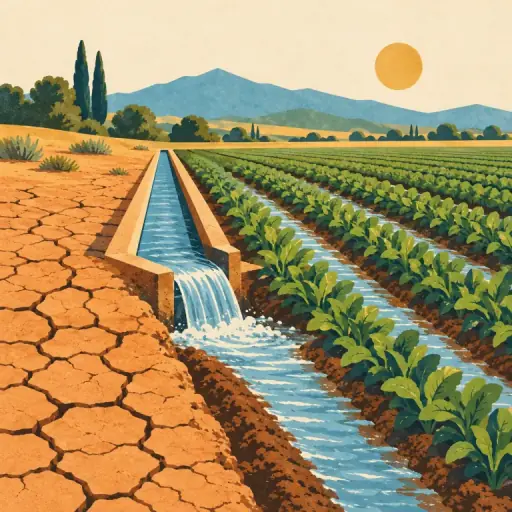 Tranh minh họa từ irrigation