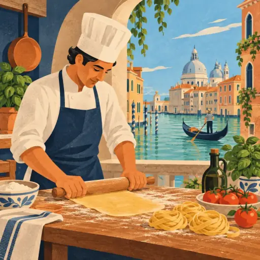Tranh minh họa từ Italian