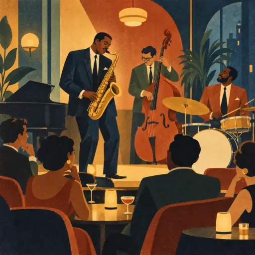Tranh minh họa từ jazz