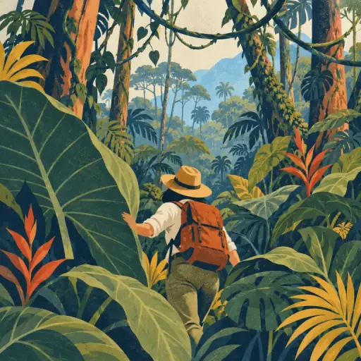 Tranh minh họa từ jungle