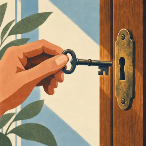 Tranh minh họa từ keyhole