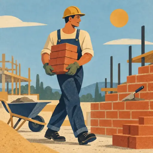 Tranh minh họa từ laborer