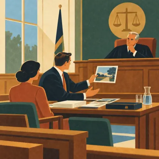 Tranh minh họa từ lawyer