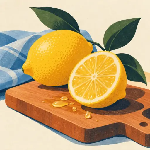 Tranh minh họa từ lemon