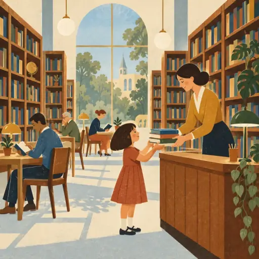 Tranh minh họa từ library