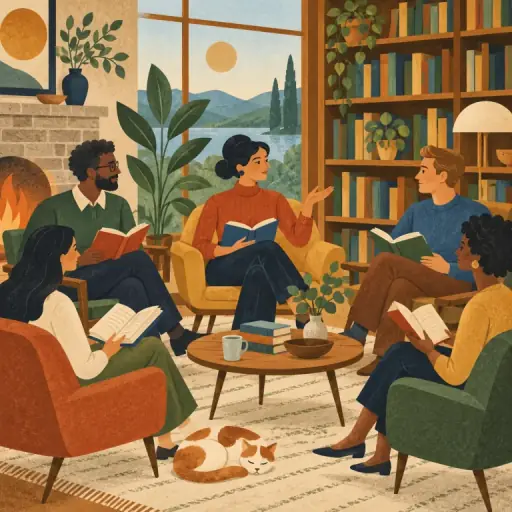 Tranh minh họa từ literary