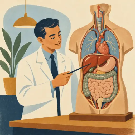 Tranh minh họa từ liver