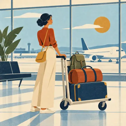 Tranh minh họa từ luggage