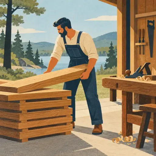 Tranh minh họa từ lumber