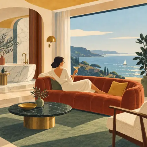Tranh minh họa từ luxurious