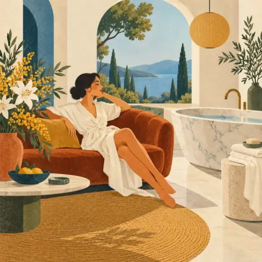 Tranh minh họa từ luxury