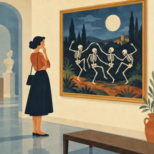 Tranh minh họa từ macabre