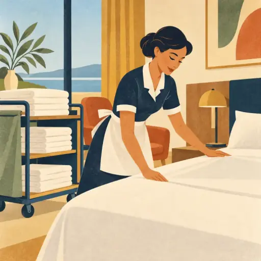 Tranh minh họa từ maid