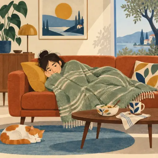 Tranh minh họa từ malaise