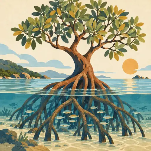 Tranh minh họa từ mangrove