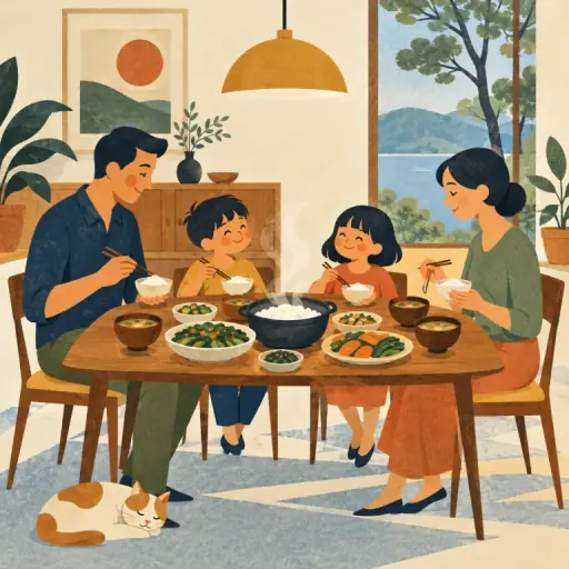 Tranh minh họa từ meal