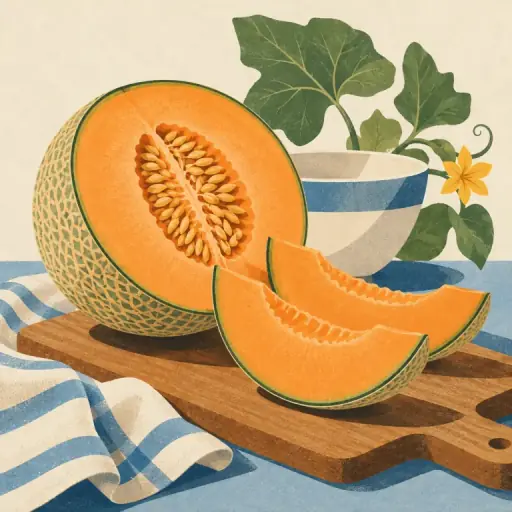 Tranh minh họa từ melon