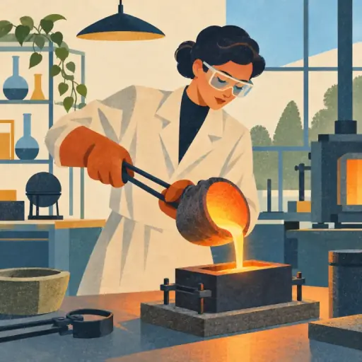 Tranh minh họa từ metallurgy