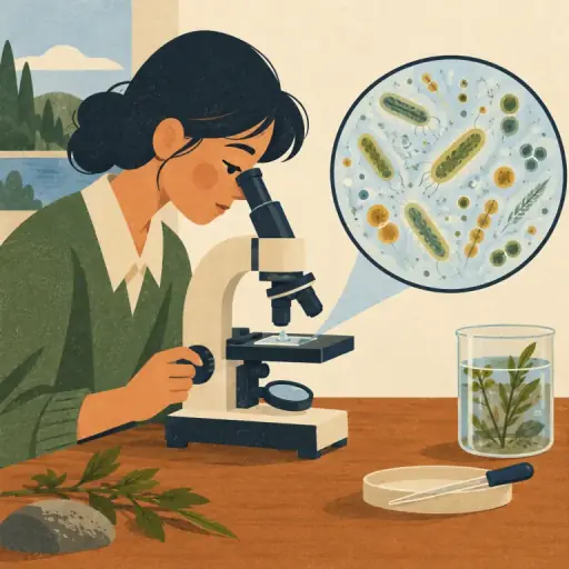 Tranh minh họa từ microbe