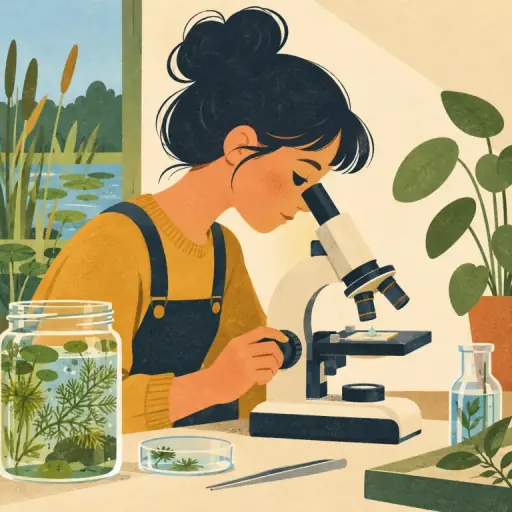 Tranh minh họa từ microscope