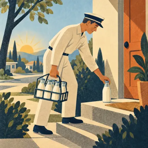 Tranh minh họa từ milkman
