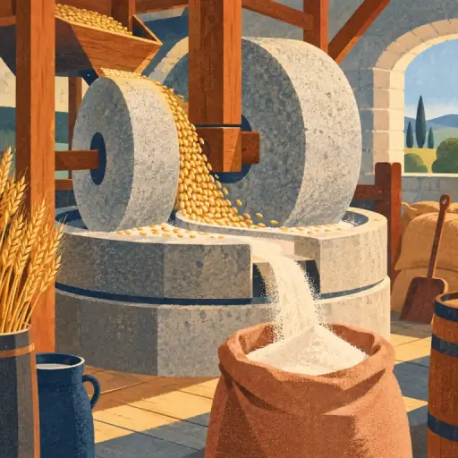 Tranh minh họa từ mill