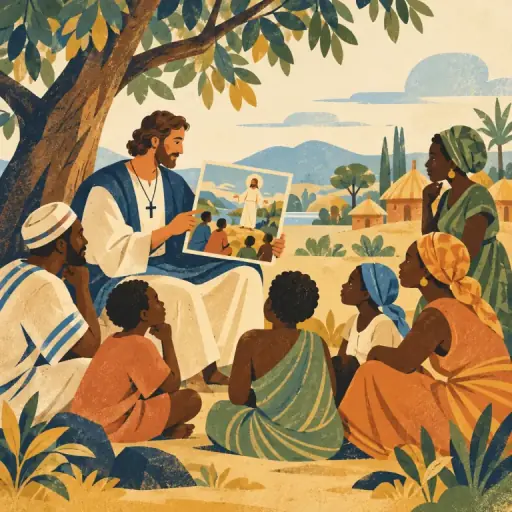 Tranh minh họa từ missionary