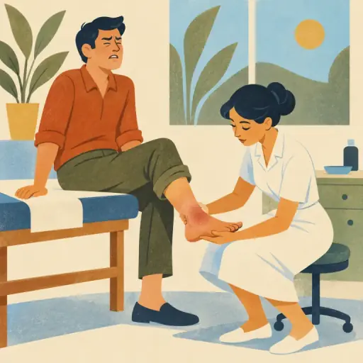 Tranh minh họa từ moan