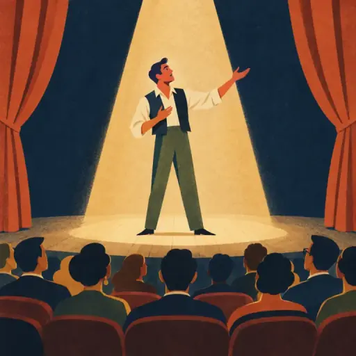Tranh minh họa từ monologue