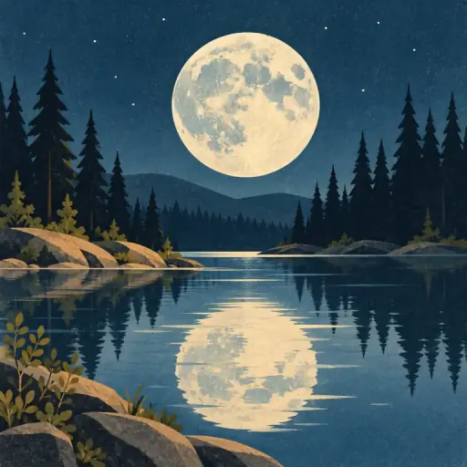 Tranh minh họa từ moon
