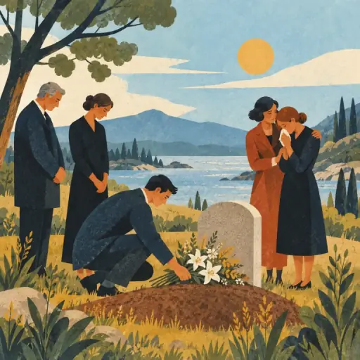 Tranh minh họa từ mourn