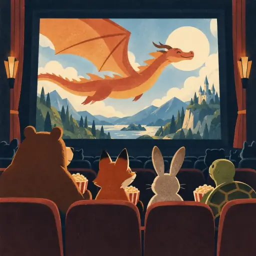 Tranh minh họa từ movie