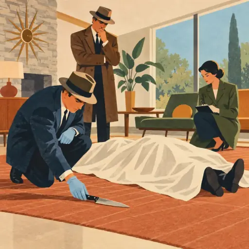 Tranh minh họa từ murder
