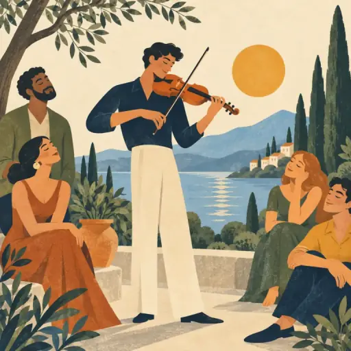 Tranh minh họa từ music