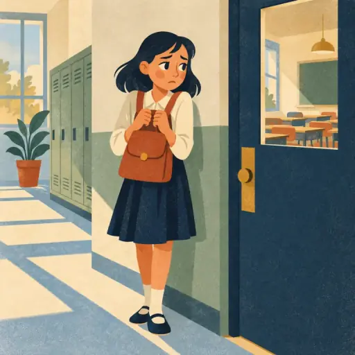 Tranh minh họa từ nervous