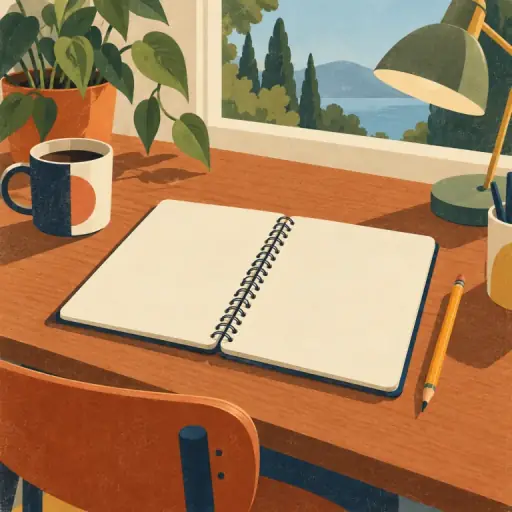 Tranh minh họa từ notebook